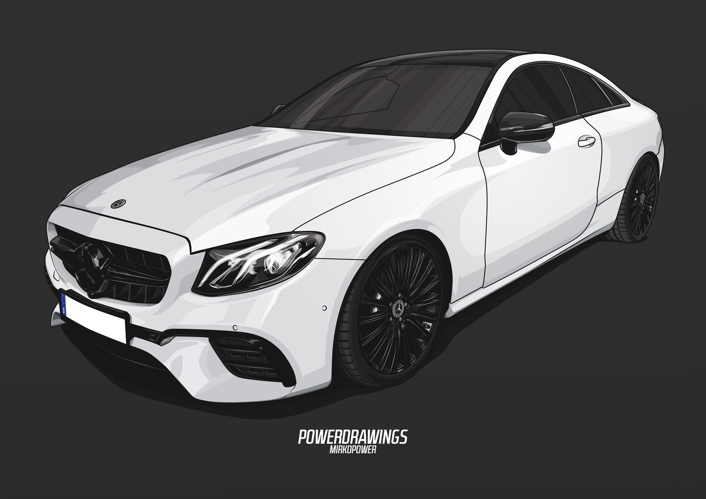 C63 Coupé 2018 White