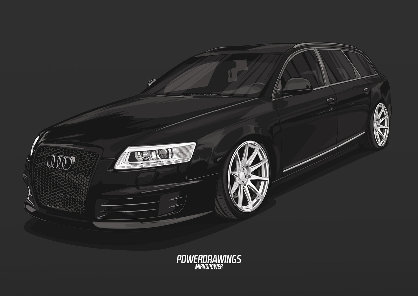 A6 C6 Avant Black