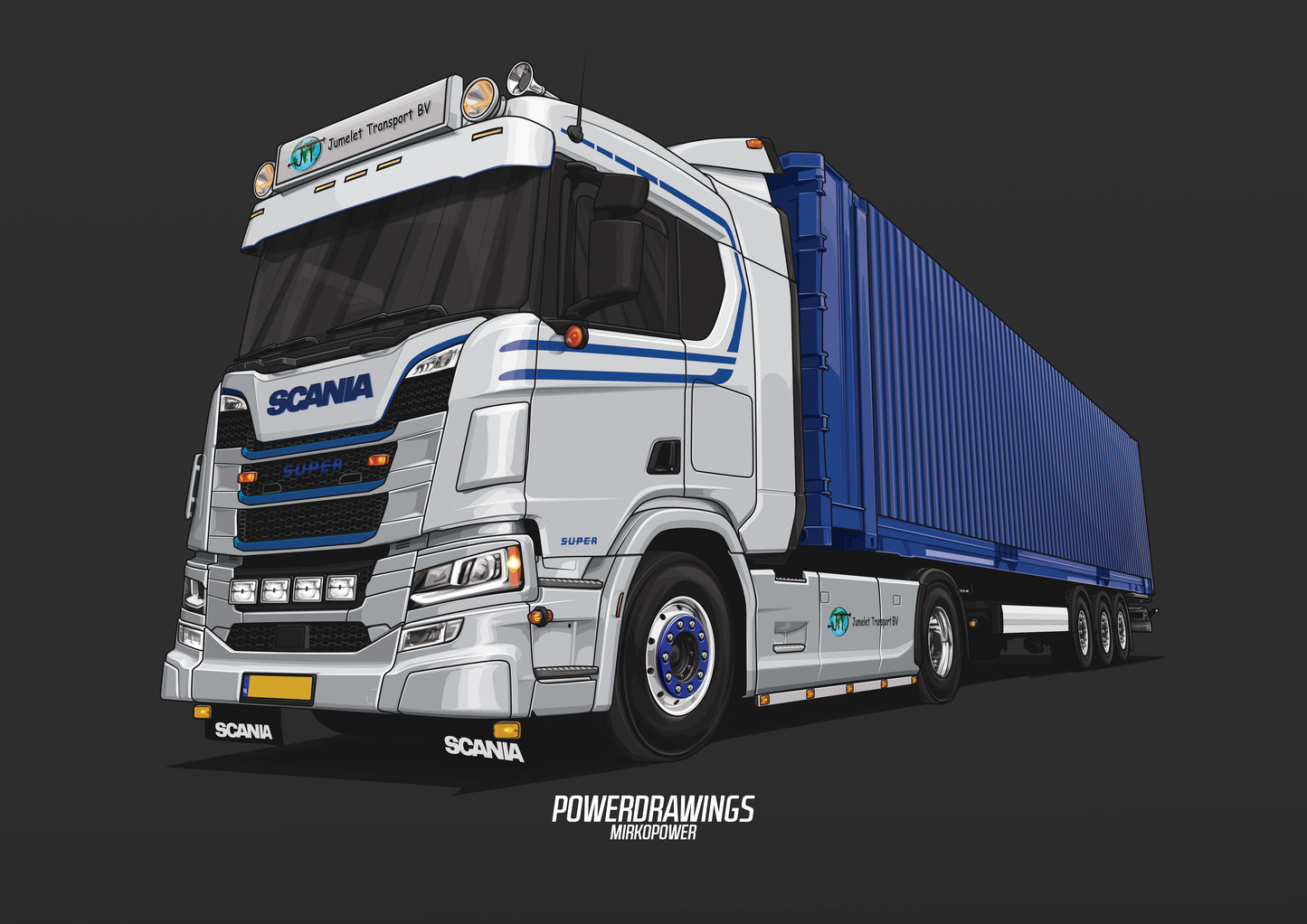 Scania Super V8 Jumelet