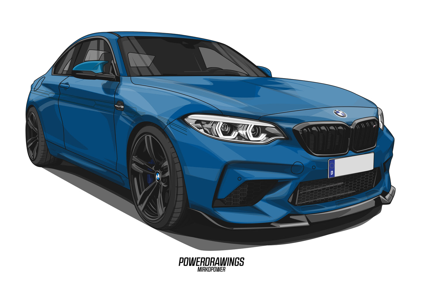 M2 F87 Blue