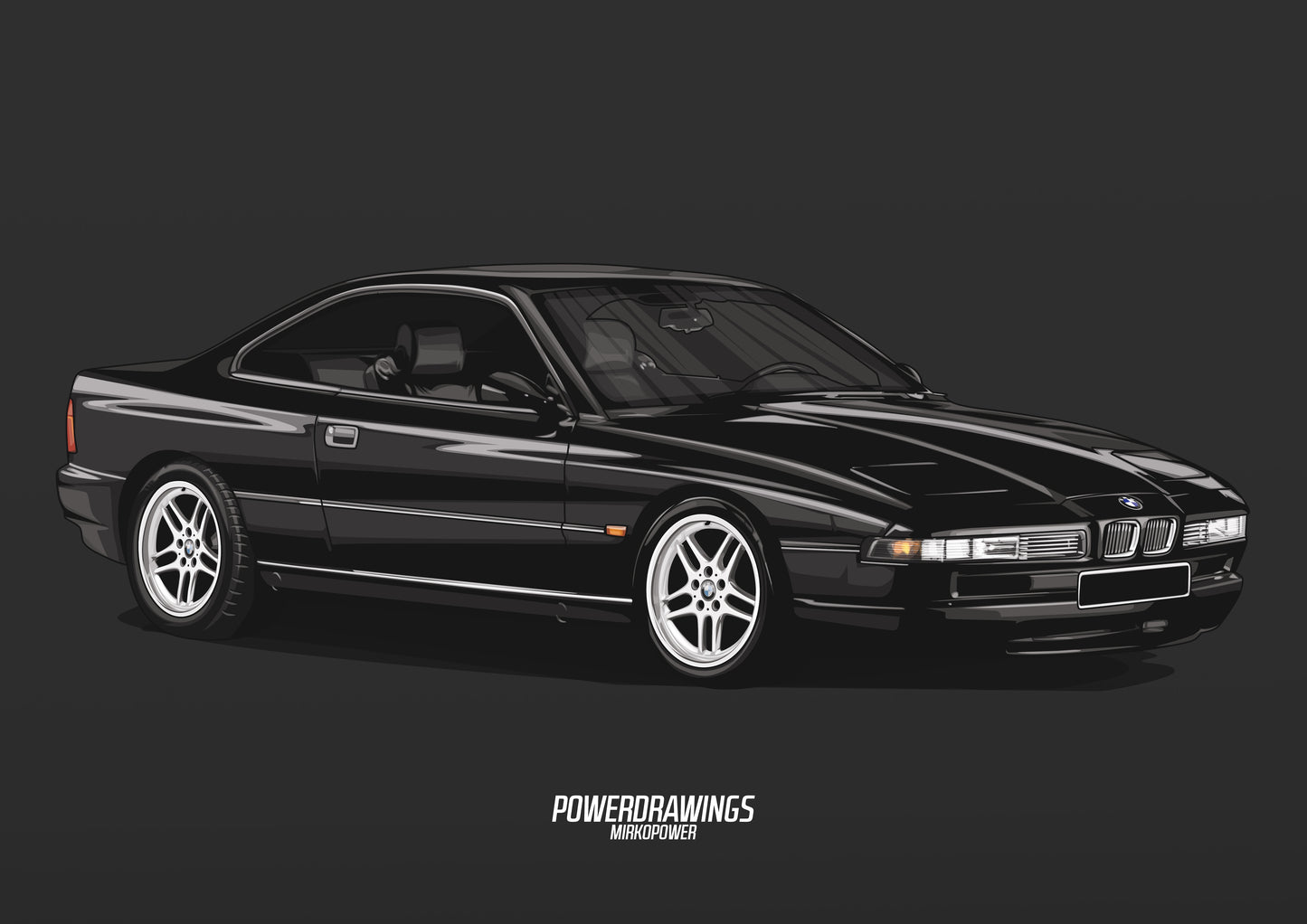 850i E31 Black