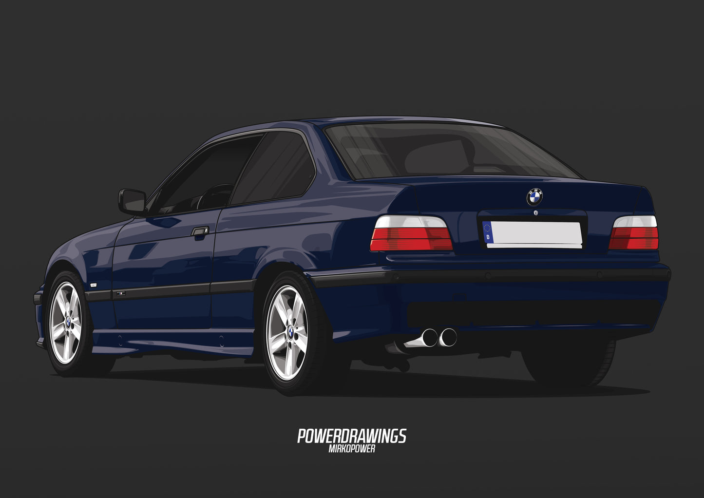 E36 328i Coupe Blue