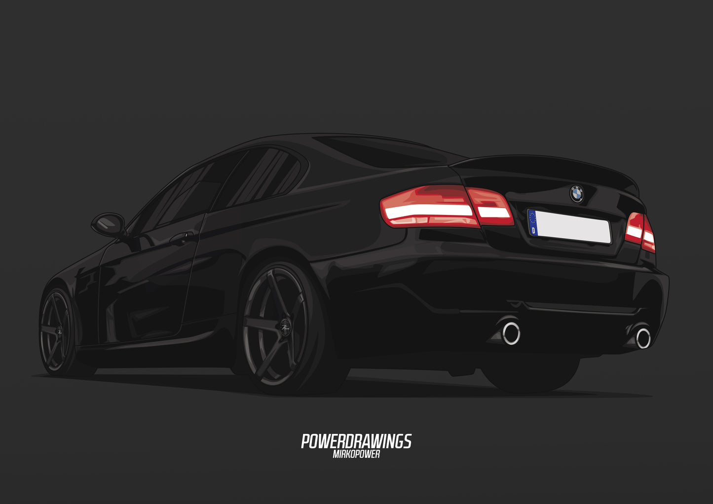 E92 335i Black