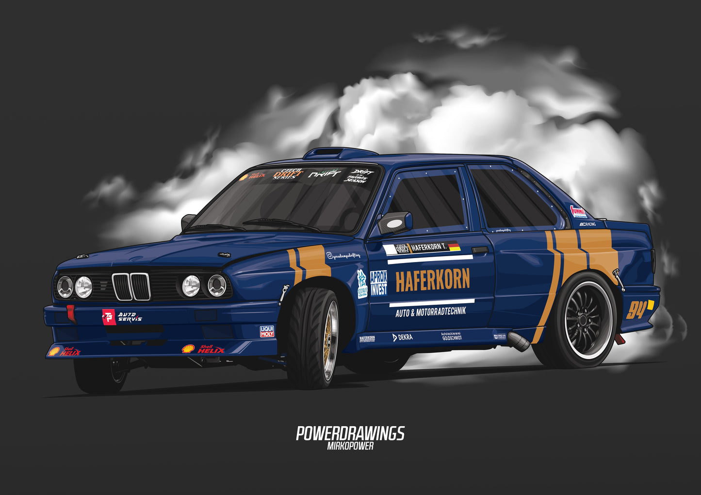 E30 M3 Drift Rallye