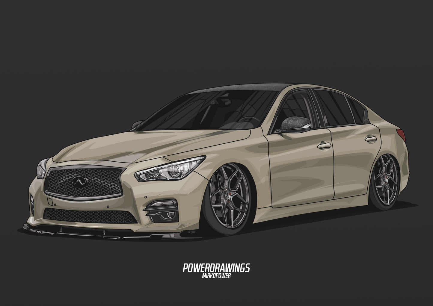 Infiniti Q50 Airride