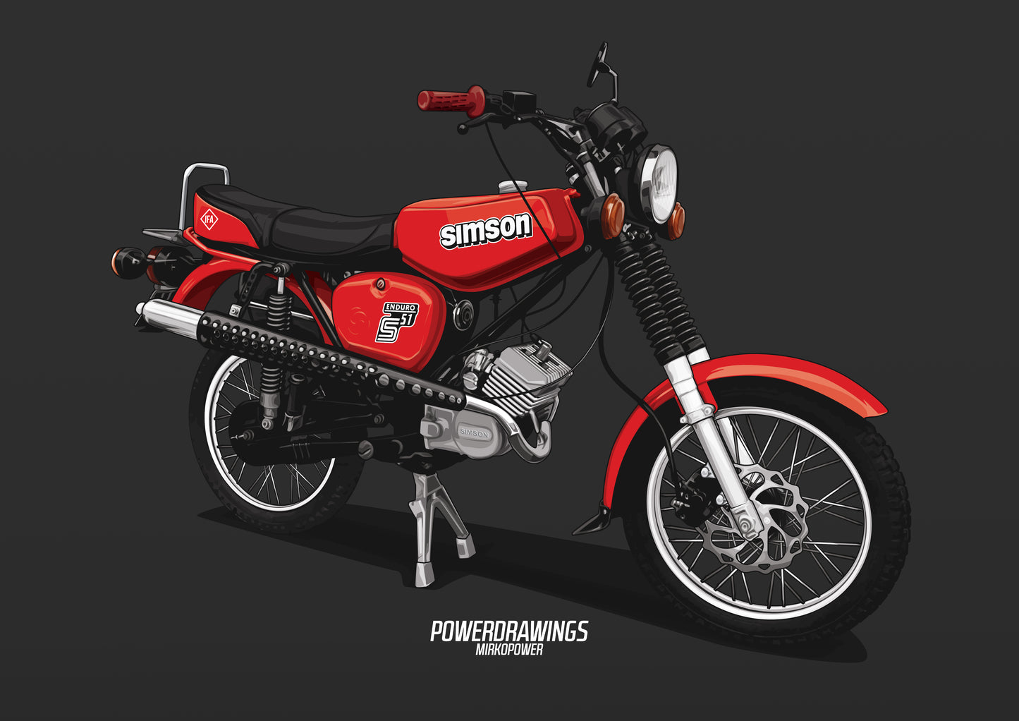 Simson Schwalbe S51 Enduro