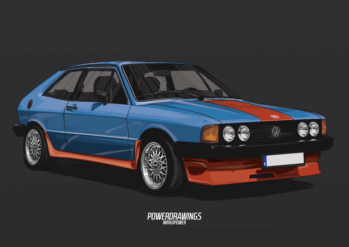 Scirocco MK1 Gulf