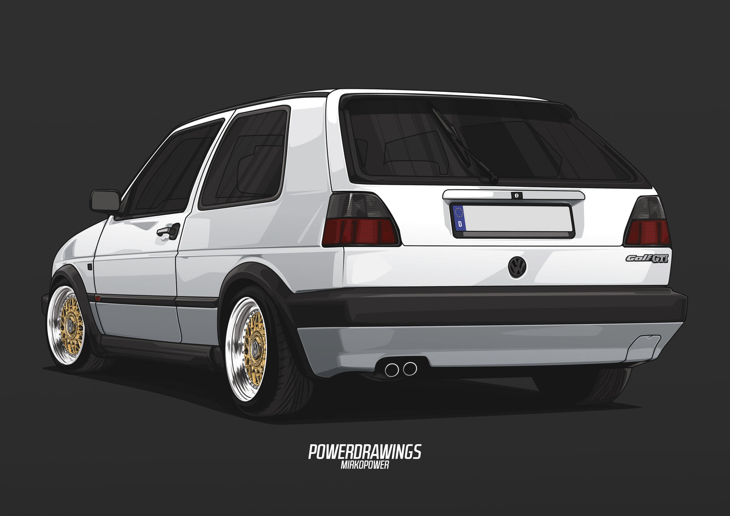 Golf MK2 GTI BBS