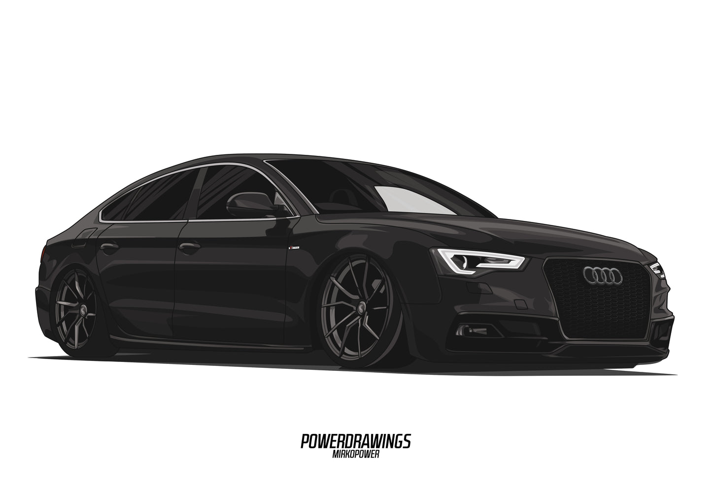 A5 Black Bagged