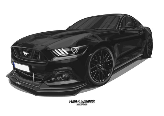 Ford Mustang GT VI Black