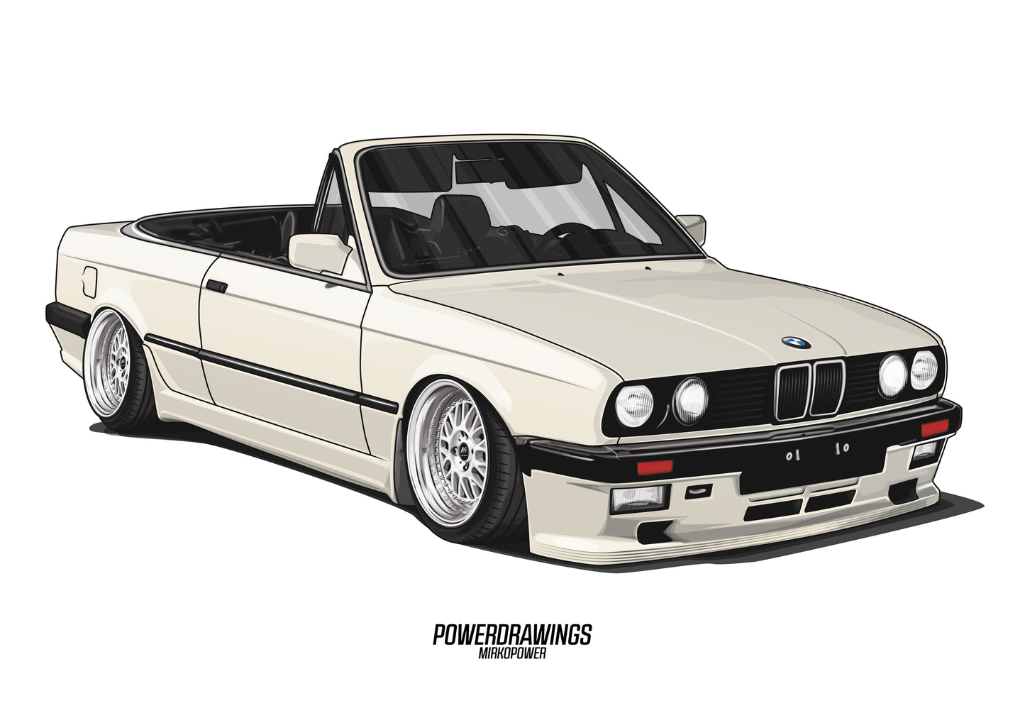 E30 Convertible Bagged