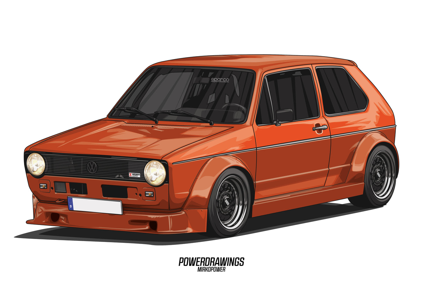 Golf 1 GTI Gruppe H Rabbit