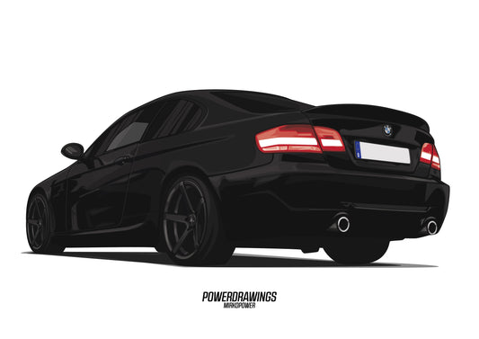 E92 335i Black