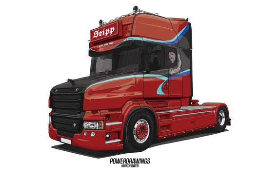 Scania T580 V8 Torpedo