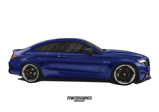 C63 S Blue