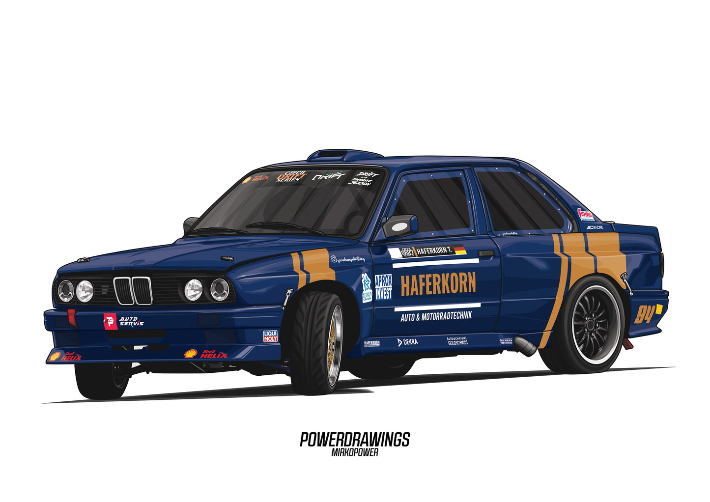 E30 M3 Drift Rallye