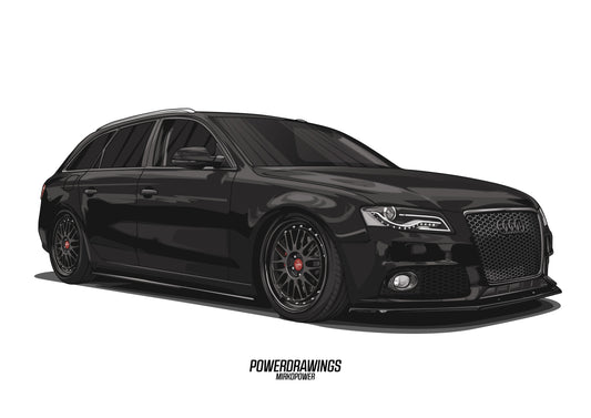 A4 Avant B8 Black