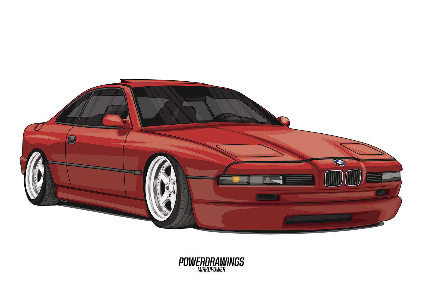 850i E31 Bagged