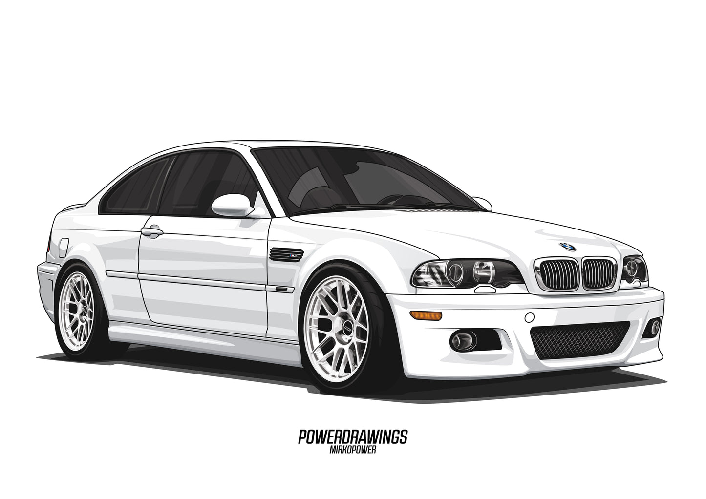 E46 M3 White