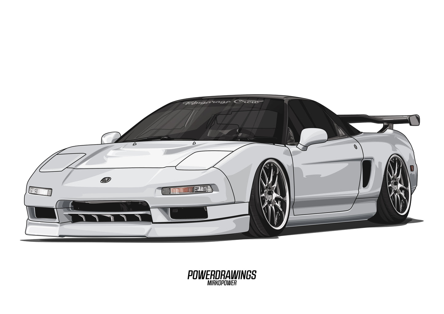 Bagged Honda NSX Wing